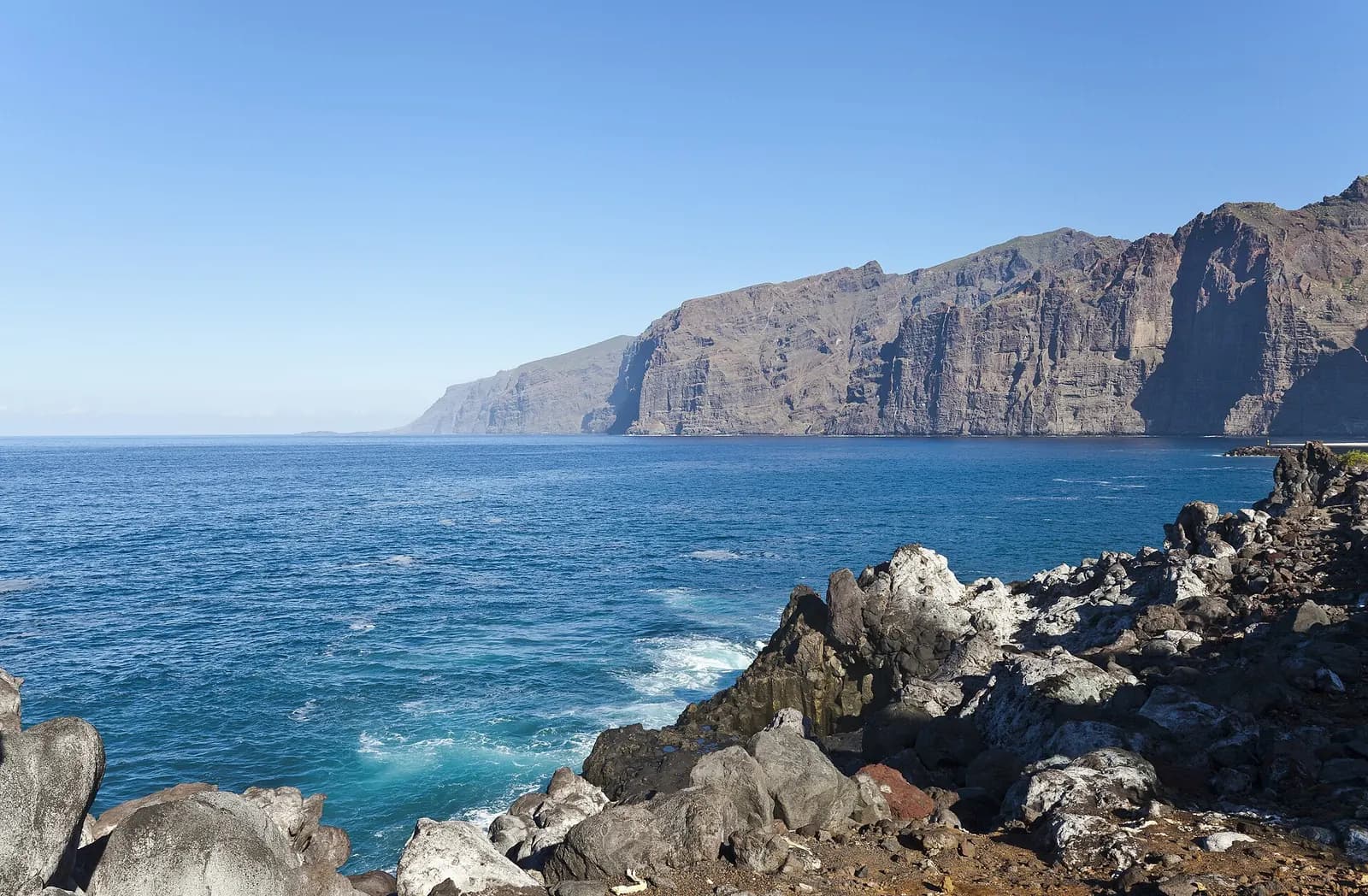 Klify Los Gigantes na Teneryfie